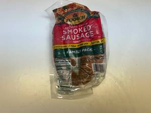 lot 184 image: G. Eckrich Smoked Sausage-2.44lb Family Pack