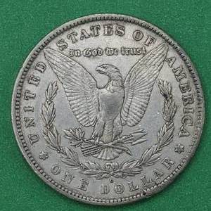 1880-O Morgan Silver Dollar