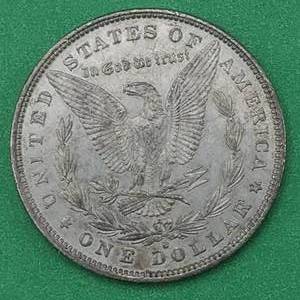 1880-O Morgan Silver Dollar