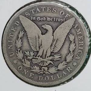 1889-O Morgan Silver Dollar