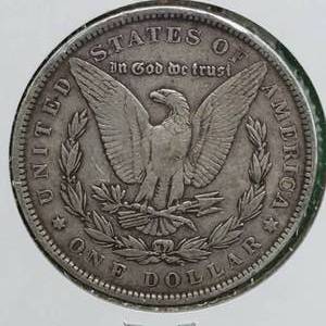 1890 Morgan Silver Dollar