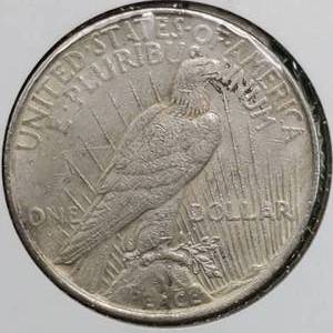 1922 Peace Silver Dollar