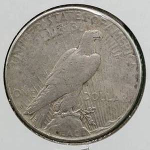 1923-S Peace Silver Dollar