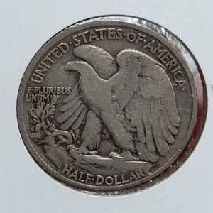 1935 Walking Liberty Half Dollar