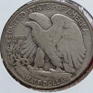 1937 Walking Liberty Half Dollar