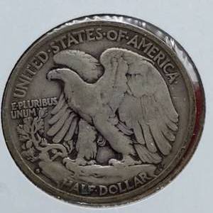 1937-S Walking Liberty Half Dollar