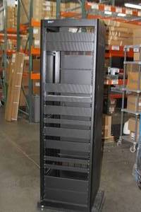 lot 10 image: Large Installers Choice Heavy Duty Professional  Commercial Audio Video Equipment Rack