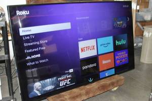 lot 18 image: Sharp PN-LE801 Aquos Professional High Definition 80 Commercial Full HD LCD TV  Television  Monitor  Display