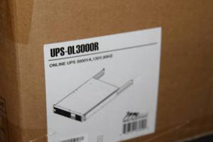 lot 46 image: Middle Atlantic 2 RU Rack Unit Premium Online-Series UPS Backup Back-Up Power System - 3000VA