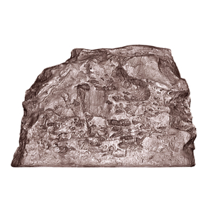 lot 44 image: New in Box Rockustics EconoRock Weatherproof Outdoor Landscaping Audio Loudspeaker Speaker - Brown