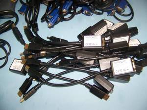 lot 91 image: LARGE lot of Cables and Connectors