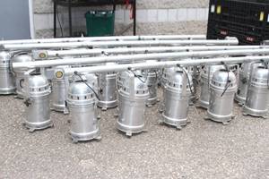 lot 114 image: Lot of Six (6) Professional Light  Lighting Bar - 6 PAR 64 Units