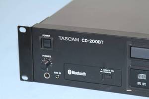 lot 135 image: Tascam Model CD-200BT Professional Audio Rackmount CD Player with Bluetooth Receiver