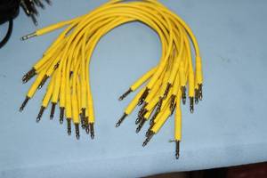 lot 145 image: Lot of Pro Audio Patch Panel Connector Cables