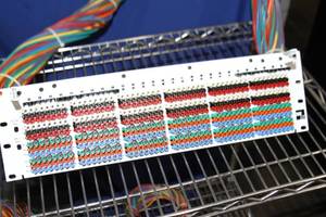 lot 146 image: Lot of Pro Audio Rack Mounted Switching  Routing Systems with Cables