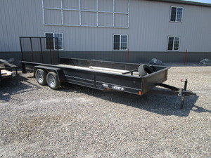 lot 3 image: 2016 DCT 7x20 Trailer