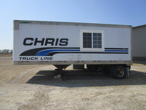 lot 8 image: 2003 Great Dane 28 Jobsite Office Trailer