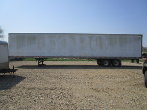 lot 10 image: 1995 Fruehauf 53 Semi Van Trailer
