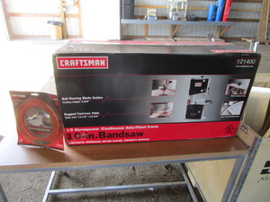 lot 13 image: (New) Craftsman 10 Bandsaw