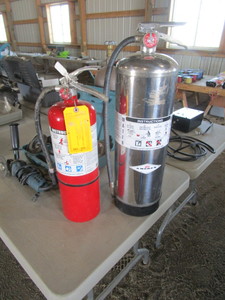 lot 43 image: ABC & Water Fire Extinguishers
