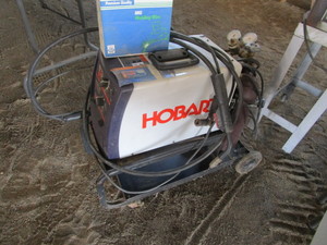 Hobart Wire Welder wCart, Tank & Extra Roll of Wire