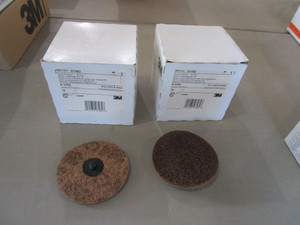 (20) Scotch Brite 3M Rol Loc Discs