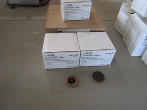 (175) Scotch Brite 3M Rol Loc Discs