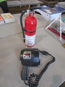 Fire Extinguisher & Spot Light