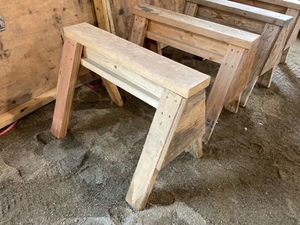 (2) Sawhorses