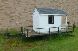 lot 126 image: 12 ft Homemade Trailer