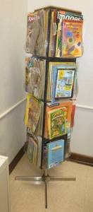 lot 218 image: Magazine stand full of kids magazines
