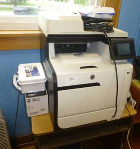 lot 311 image: HP Multi-function copier, scanner, fax machine LaserJet Pro 300 color