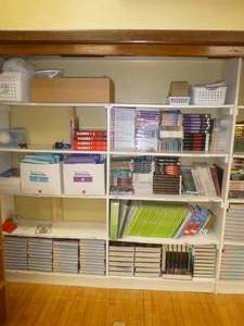 lot 500 image: Books - 2 sections of shelving full