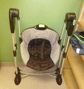 lot 709 image: Swing chair