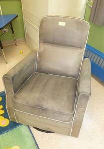 lot 725 image: TWO swivel rocking chairs
