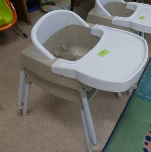 lot 735 image: Two feeding chairs