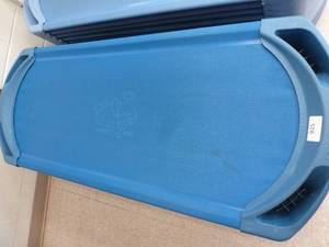 lot 926 image: 5 SpaceLine Stackable Assembled Kids Cot