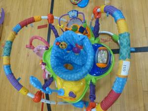 lot G51 image: Baby stand and swing play station - Baby Einstein