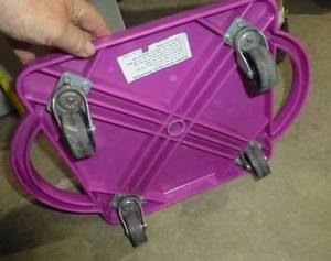 lot E1 image: Nine scooter pads for floor hockey etc