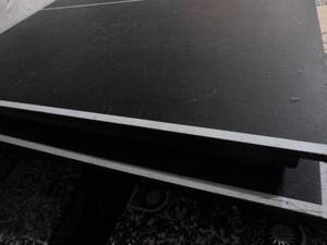lot E13 image: Ping Pong table with net and paddles