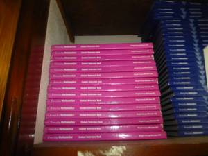 lot R19 image: closet full of books, file cabinet and book shelf