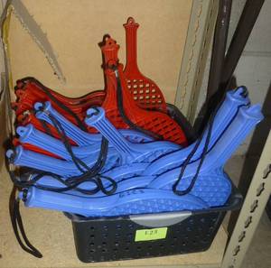 lot E23 image: Racket ball paddles
