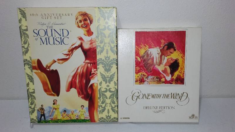 lot 763 image: Vintage 45S , Childrens VHS and Classic DVD Set
