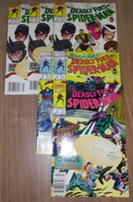 lot 786 image: Marvel Deadly Foes Of Spiderman (Qty-6) and More.