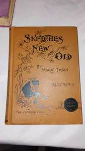 lot 823 image: Mark Twain Sketches New and Old Illustrated Stories 1893 Book and More..