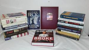 lot 824 image: Political and History Books. Glenn Beck, Bill OReilly, Mark Levin and More