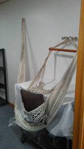 lot 834 image: Chair hammock and Hammock.