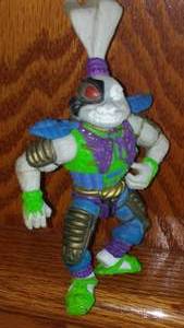 lot 895 image: Vintage 1991 Teenage Mutant Ninja Turtles Space Usagi Yojimbo Action Figure TMNT