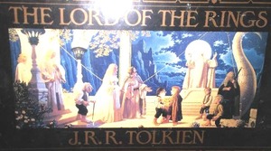 lot 746 image: J.R.R. Tolkien Lord of the Rings Audio Cassette 13 tape and Paper Back Sets