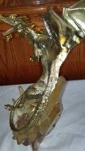lot 745 image: Fantasy Art Dragon Figurine.